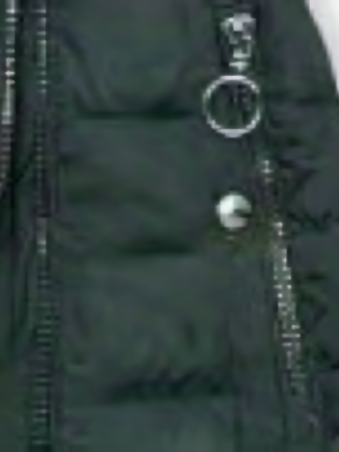 Plus Size Hooded Mid-Length Thick Warm Coat - Anti-Cold Zipper