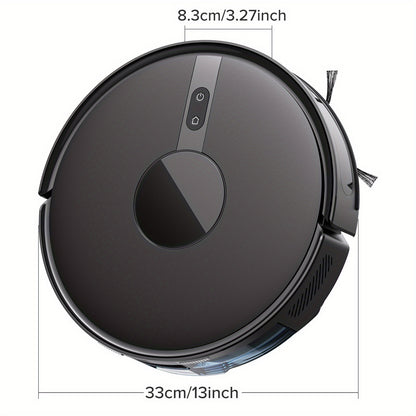 Lubluelu B40 Robot Vacuum Cleaner - 3 in 1 Mop 6500Pa