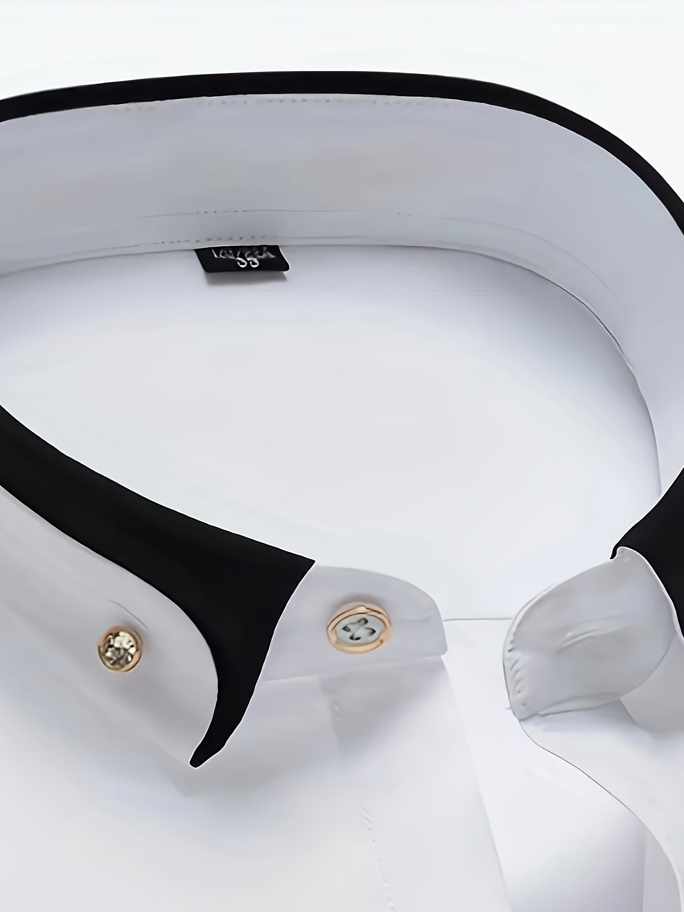 1+1 Men's Double Lapel Long Sleeve Shirt - Fashion Business Casual