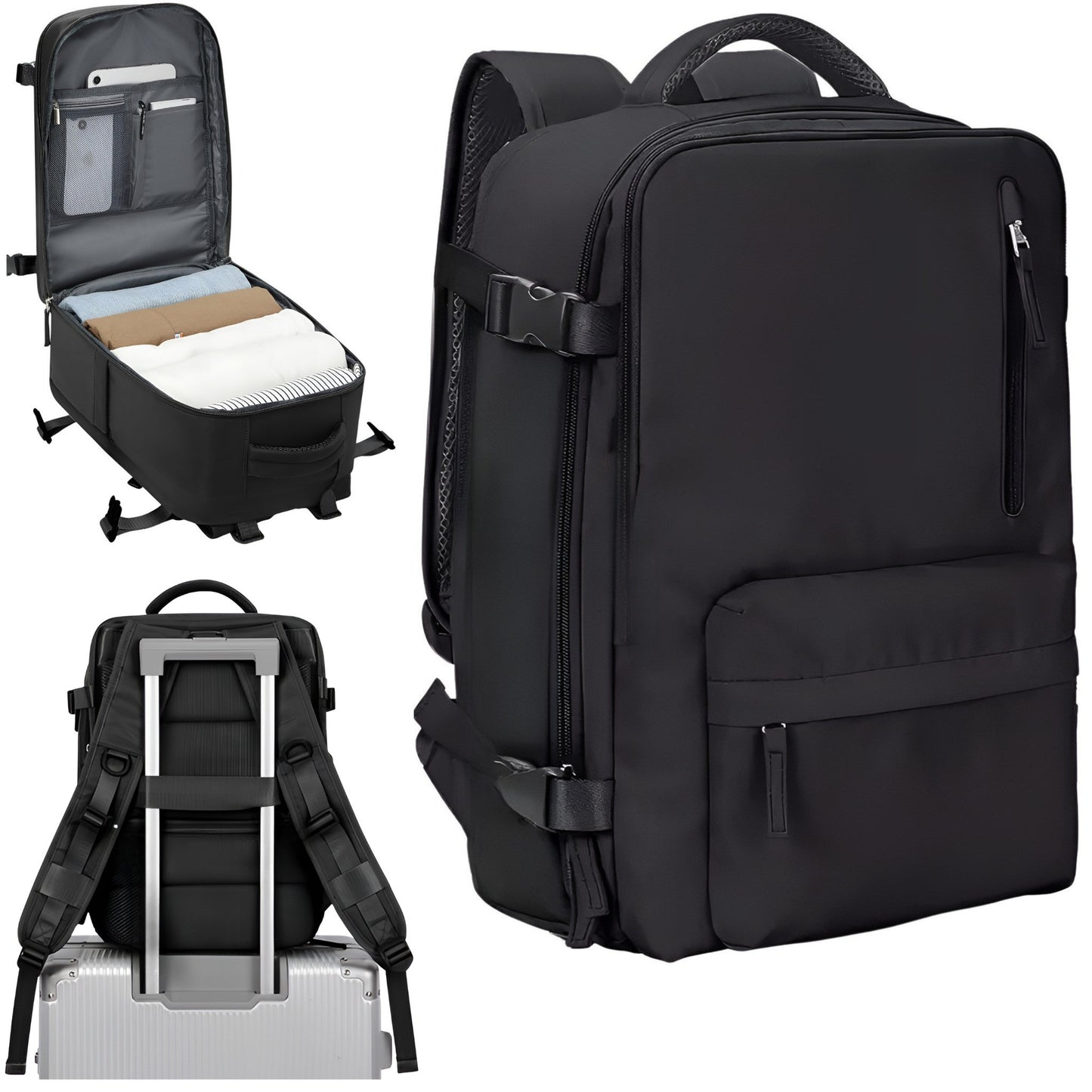 Ryanair 40x20x25 Airplane Backpack - Durable Cabin Hand Luggage