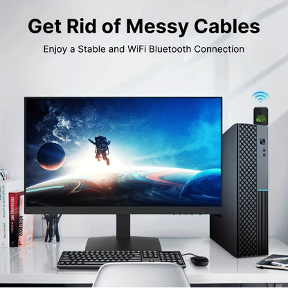 AX600 Bluetooth 5.4 USB WiFi 6 Adapter - 2in1