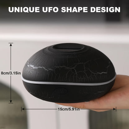 BABIQT Soundwave Humidifier - Flame Effect 7-Color Aroma Diffuser