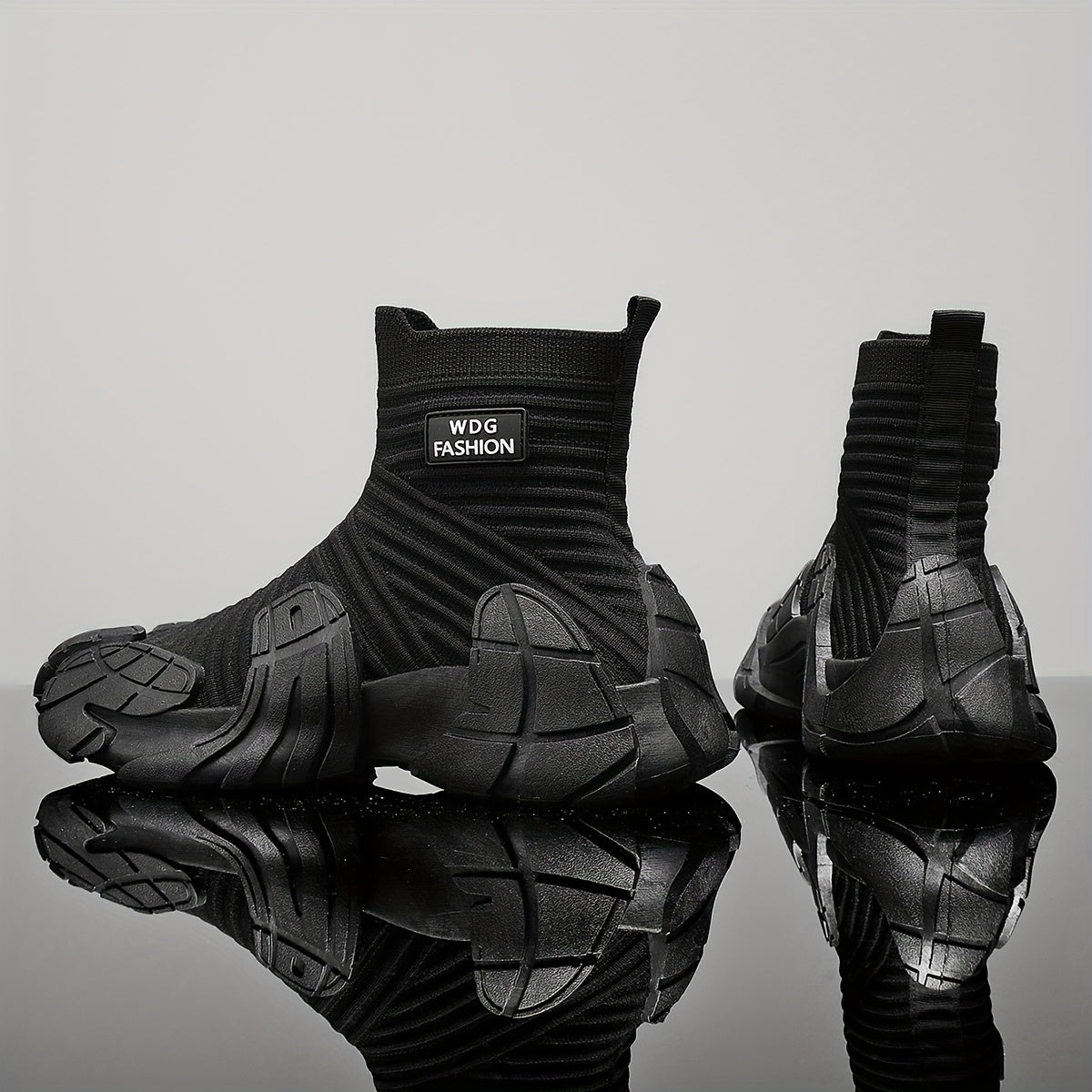 Men's Slip-On Sock Sneakers - Breathable Casual Hiking Shoes