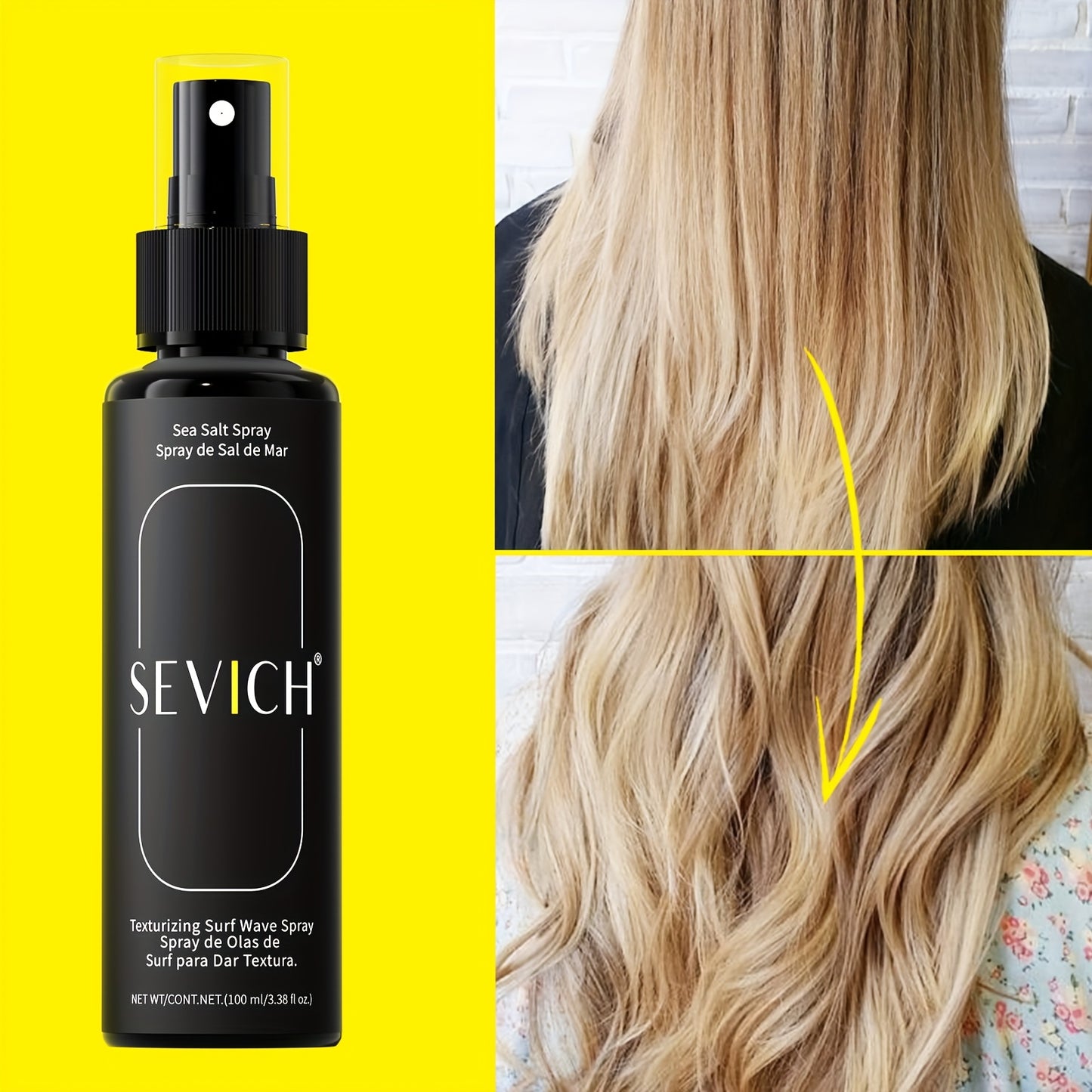 SEVICH Sea Salt Spray for Hair - Volume Texture Beach Waves