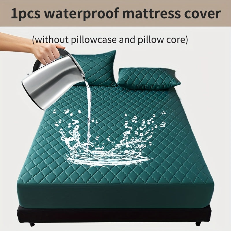 Waterproof Mattress Protector - Breathable Dustproof Fitted Sheet