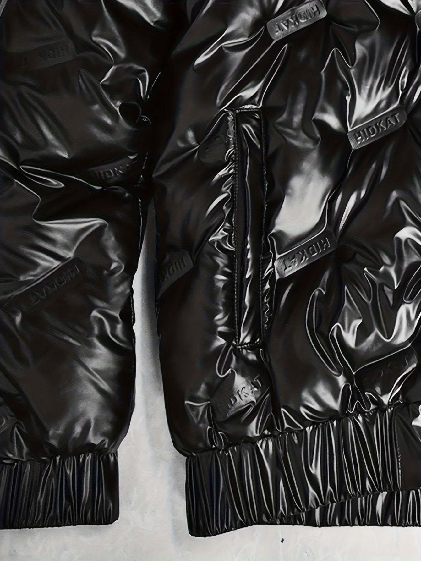 Men's Winter Puffer Jacket - Full-Zip Warm Coat Regular Fit