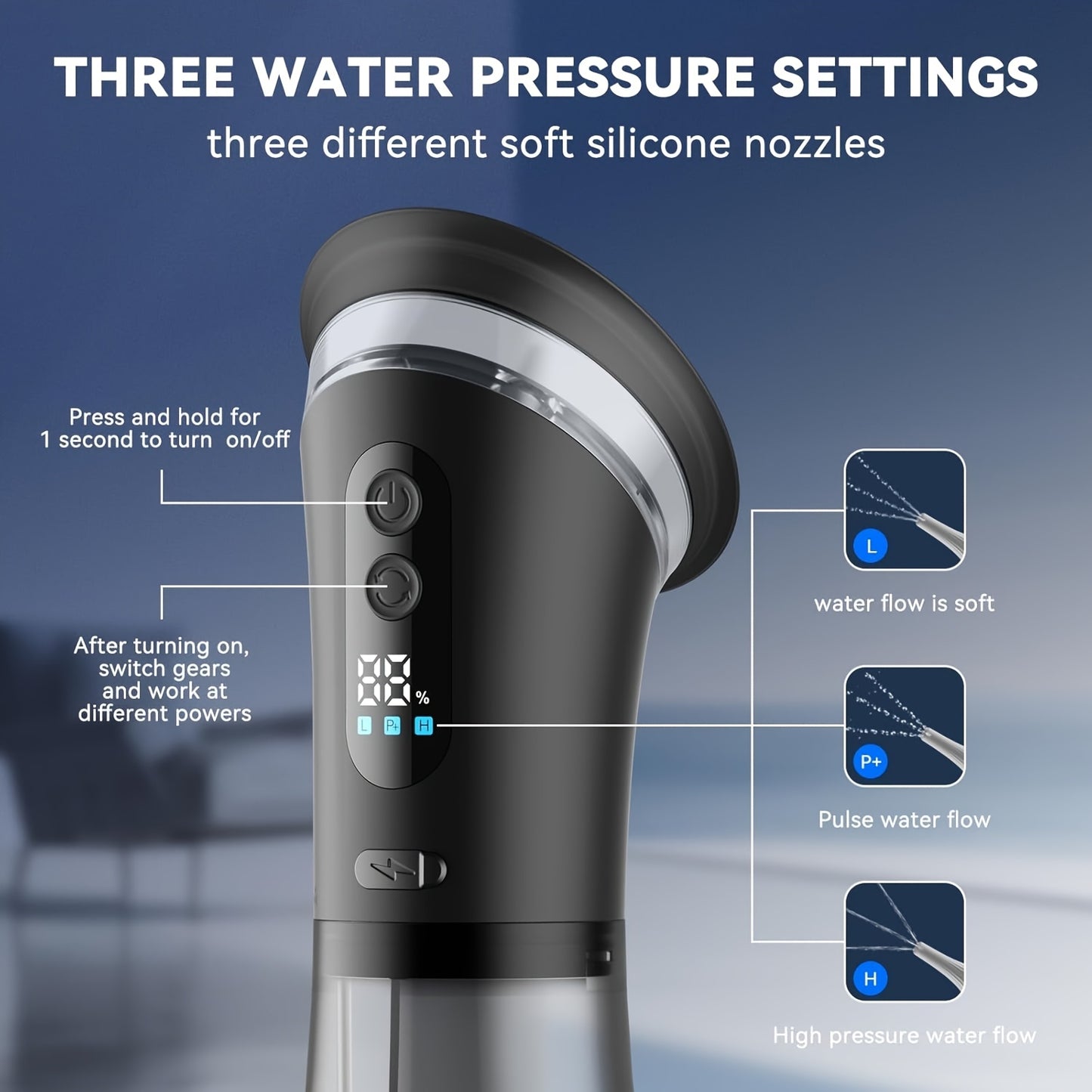 Professional Ear Wax Remover Kit - Dual-Chamber Isolation Tech, 3-Mode Pressure Control, 11 Tips with Warm Water & Visible Waste Tank, USB-C Charging, Rechargeable Lithium Battery, Ideal for Soft & Hard Earwax, Efficient Ear