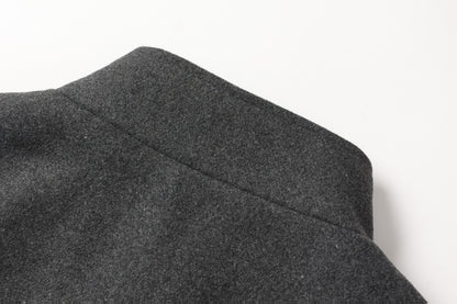 Men's Autumn/Winter Tweed Coat - Business Double-Breasted Wool