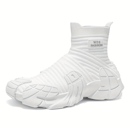 Men's Slip-On Sock Sneakers - Breathable Casual Hiking Shoes