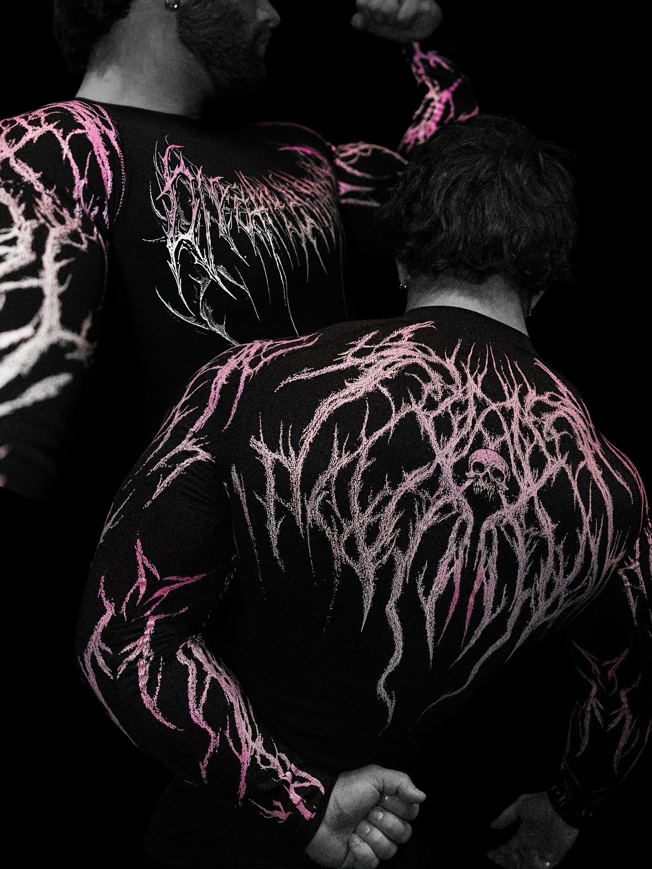 Men's Compression Long Sleeve Fitness Shirt - Muscle Fit