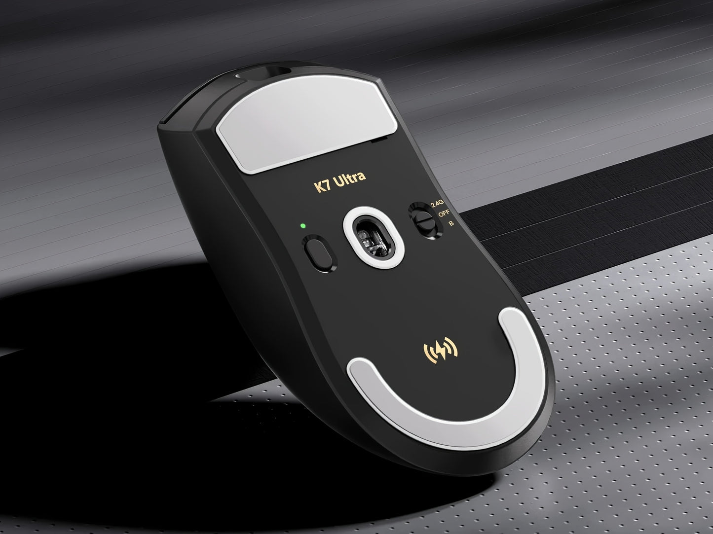 MCHOSE K7 Ultra Wireless Gaming Mouse - 8K 42000 DPI Magnetic Dock