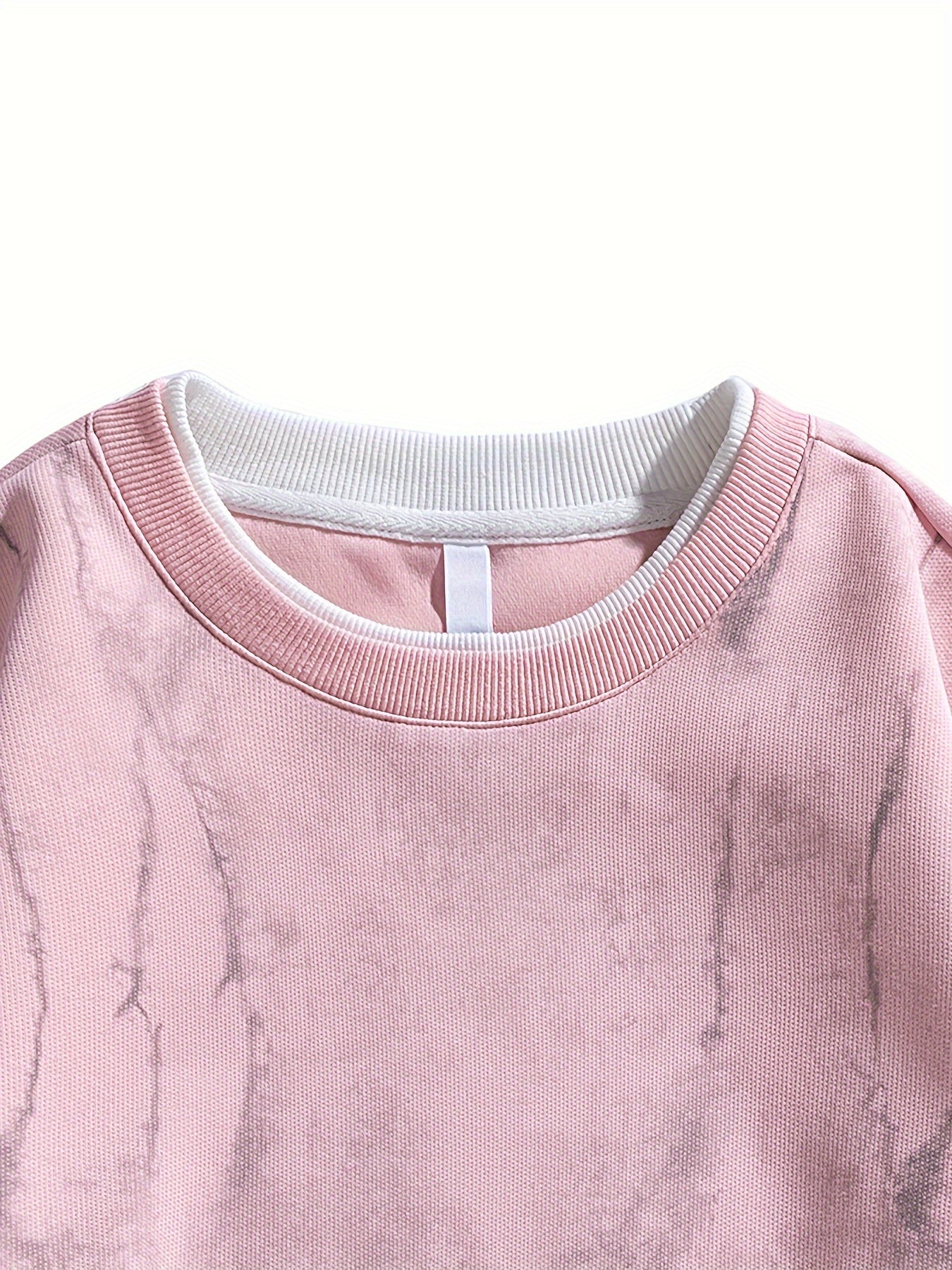 Men's Tie-Dye Sweatshirt - Round Neck Pullover