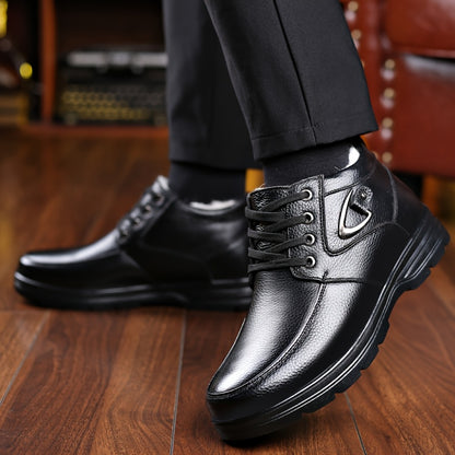 Men's Genuine Leather Winter Boots