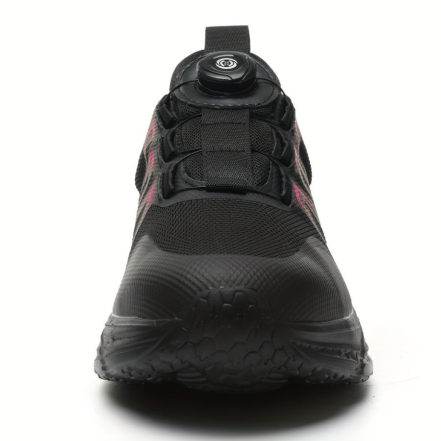 AMAWEI Women's Steel Toe Work Boots - Slip-Resistant Safety