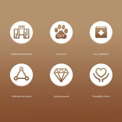 Cat Tree Tower - Multiple Platforms Scratching Posts Wooden