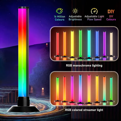 NBBUFF RGB LED Desk Lamps 2pcs - Music Sync & App Control