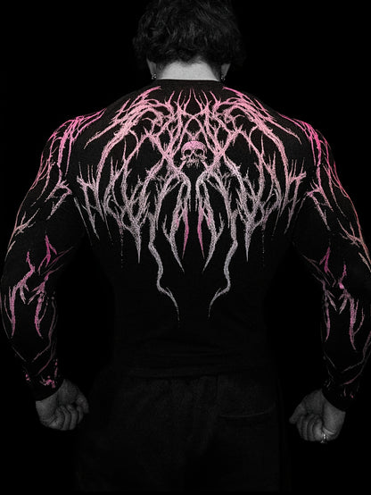 Men's Compression Long Sleeve Fitness Shirt - Muscle Fit