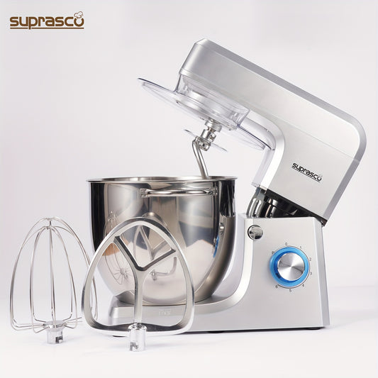 SUPRASCO 10L Stand Mixer 1500W - Dough Hook Beater Whisk