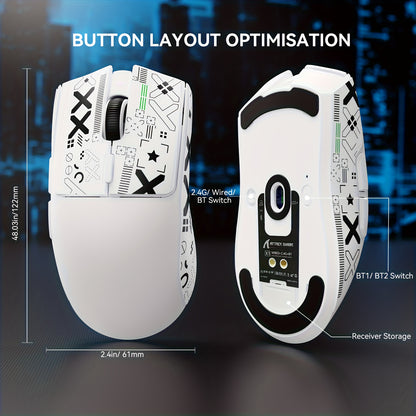 ATTACK SHARK X11 Gaming Mouse - Magnetic Charging Dock Multi-Platform