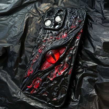 3D Abyssal Eye iPhone Case - Gothic Punk Dark Style