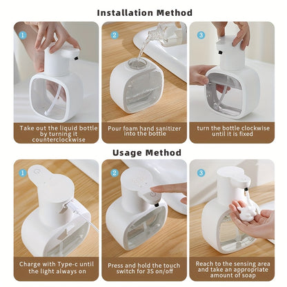 Smart Touchless Automatic Soap Dispenser - USB Rechargeable
