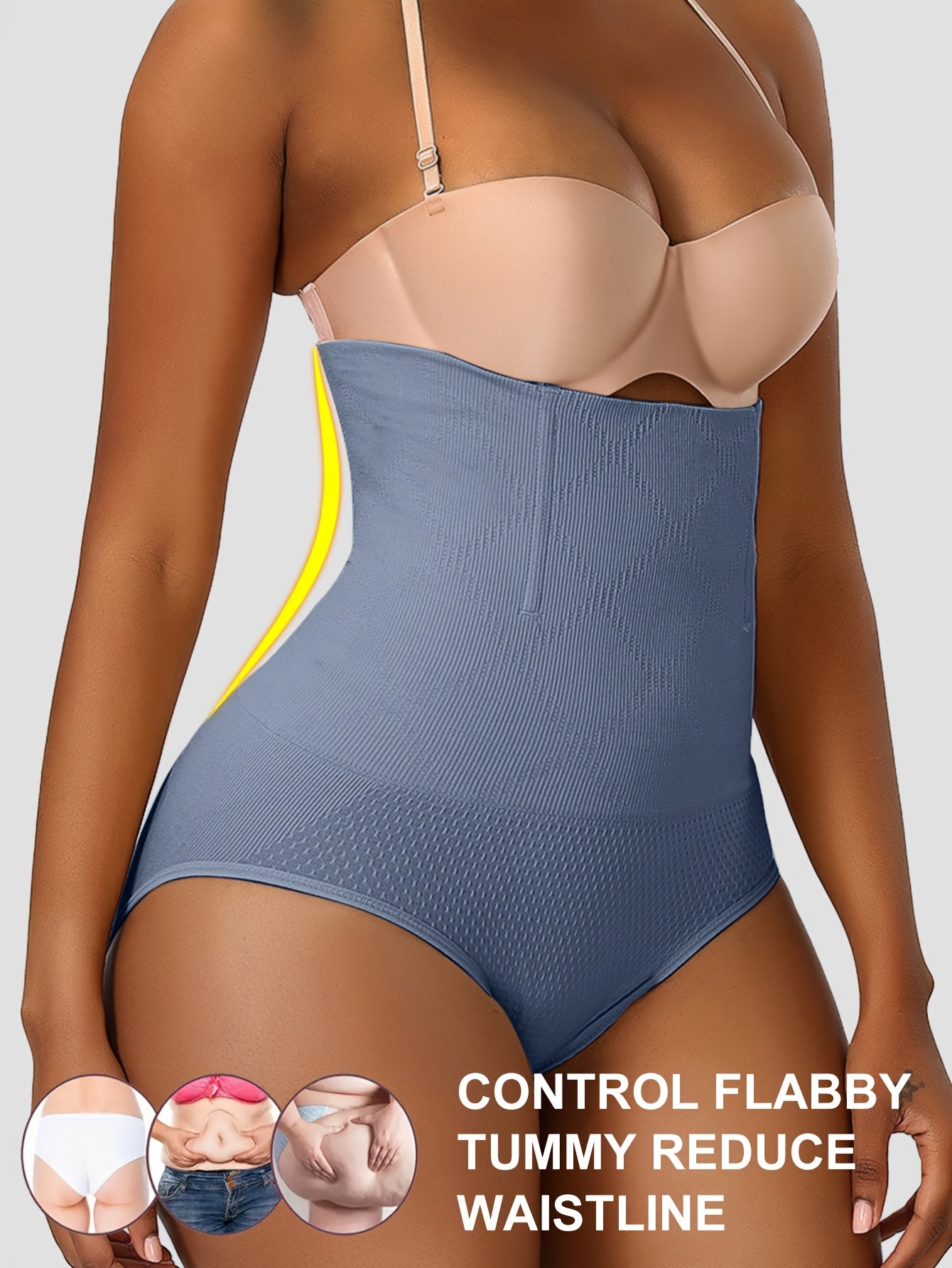 High-Waisted Shaping Panties Women - Lift & Slim Waist Nylon