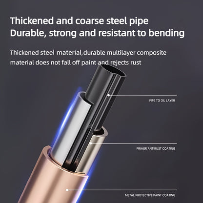 Adjustable Door Pull-Up Bar 61.98-100.08cm - No-Drill Carbon Steel