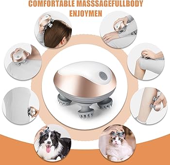 Electric Head Massager – Handheld Portable Scalp & Body Relaxation