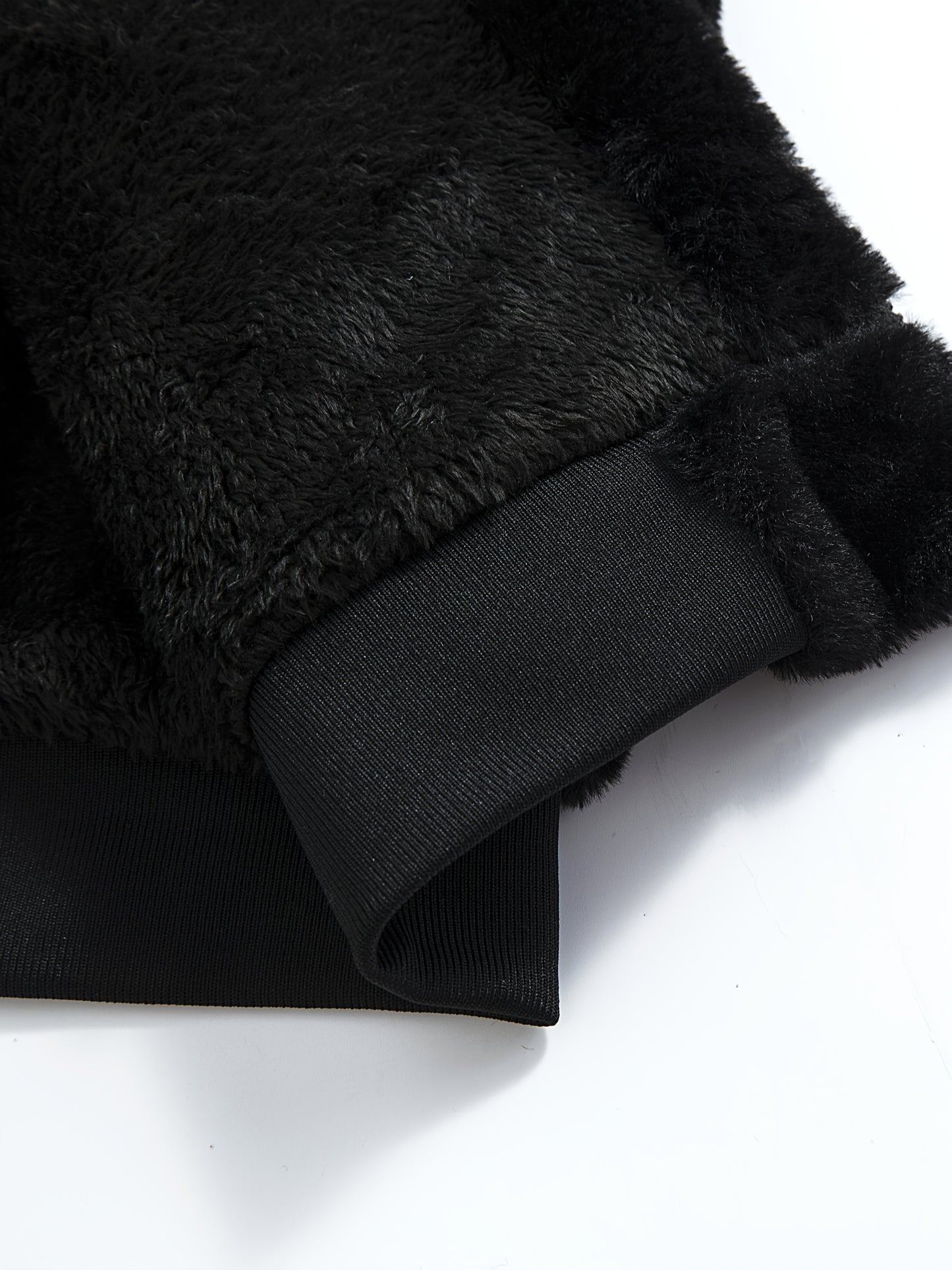 Men's Solid Hooded Jacket - Windproof & Warm