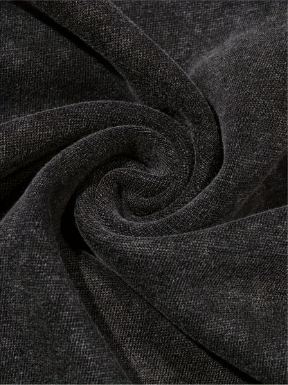 Angel Wing Print Zip Hoodie