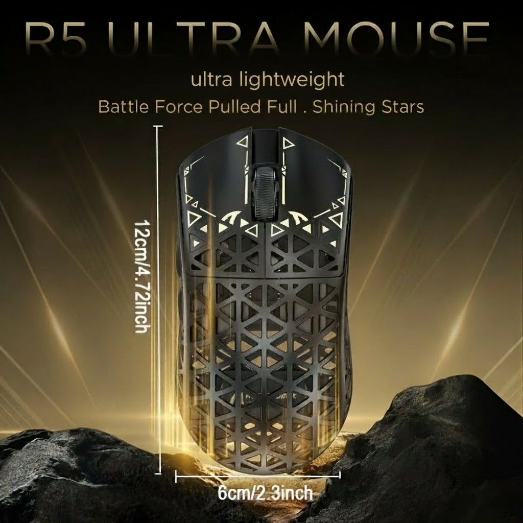 ATTACK SHARK R5Ultra-lightweight 8K wireless Mouse - 42000 DPI