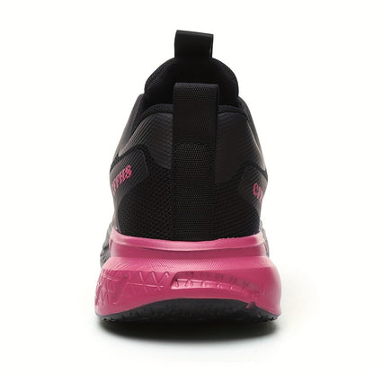 AMAWEI Women's Steel Toe Work Boots - Slip-Resistant Safety