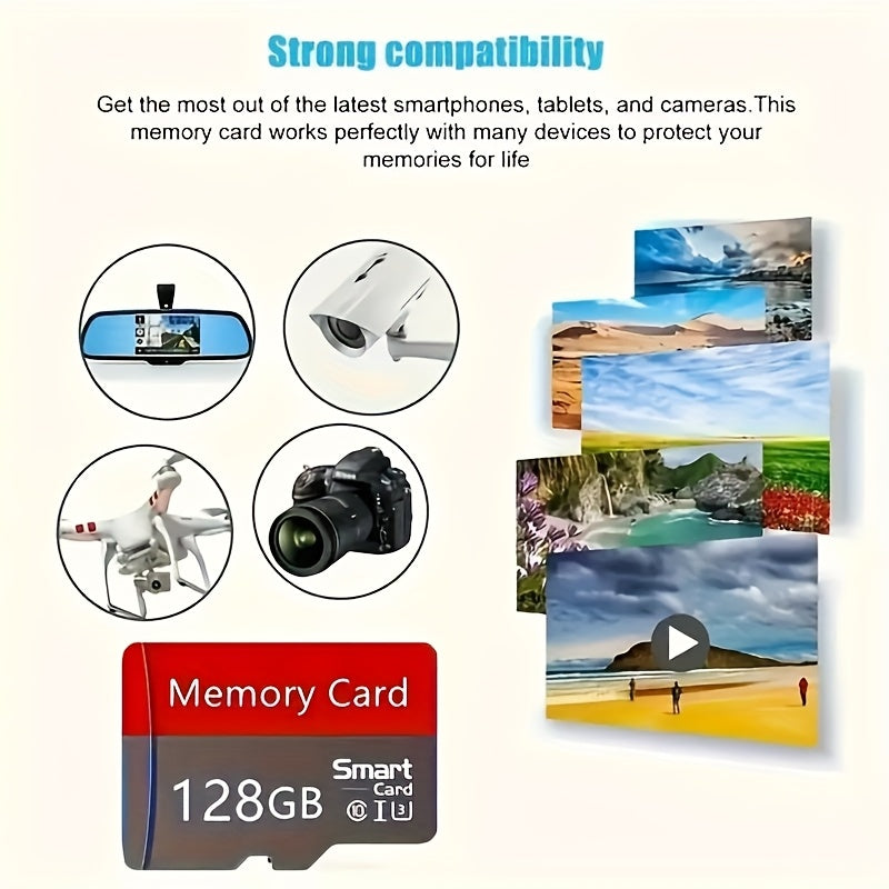 HASMEMORY TF Card - High-Speed U3 Mini SD 512MB-128GB