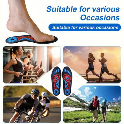 Magnetic Acupoint Massage Insole - EVA Arch Support Breathable