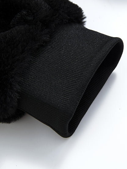 Men's Solid Hooded Jacket - Windproof & Warm