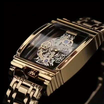 POEDAGAR Men's Waterproof Luminous Luxury Quartz Watch