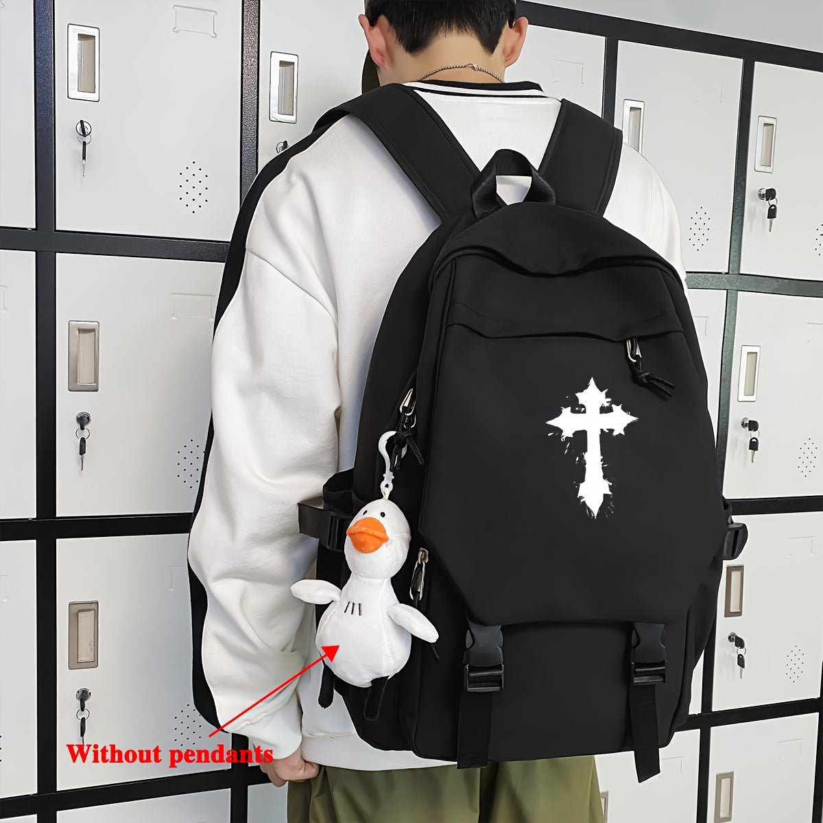 Black Backpack - Foldable Travel Bag