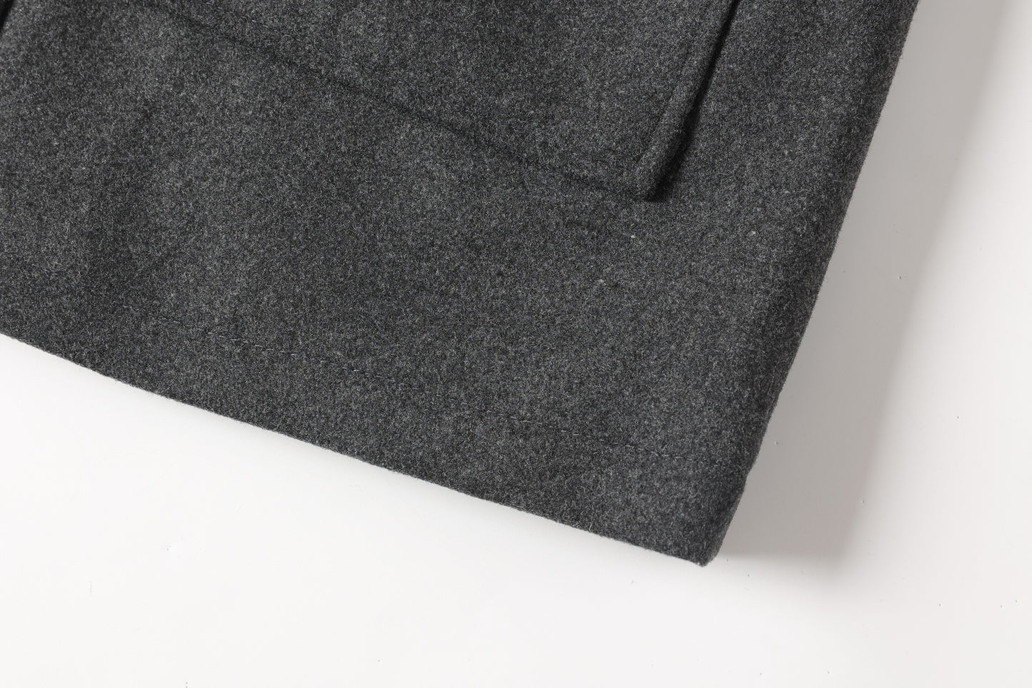 Men's Autumn/Winter Tweed Coat - Business Double-Breasted Wool