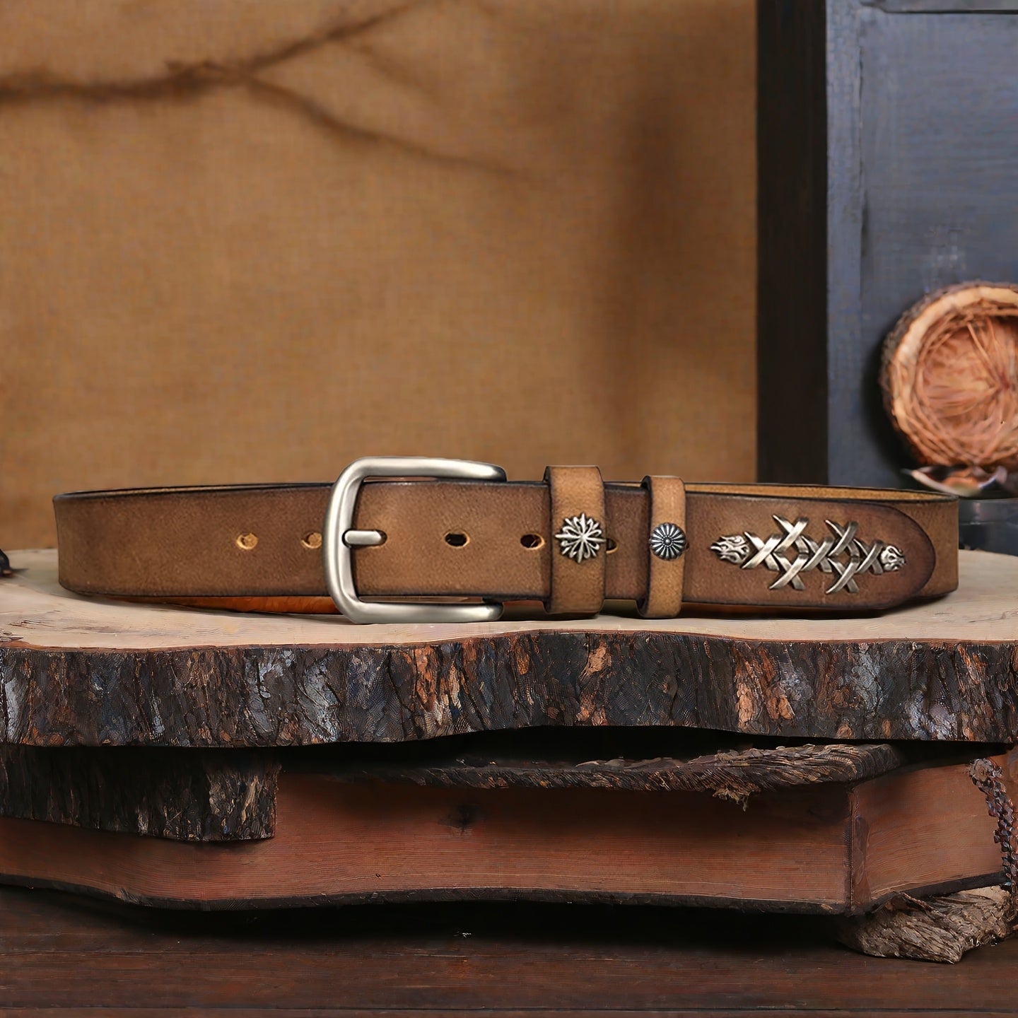 Handmade Top-Grain Leather Belt - Unisex