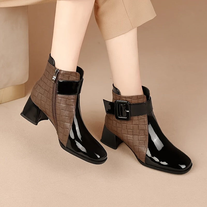 Women's Chunky Heel Ankle Boots