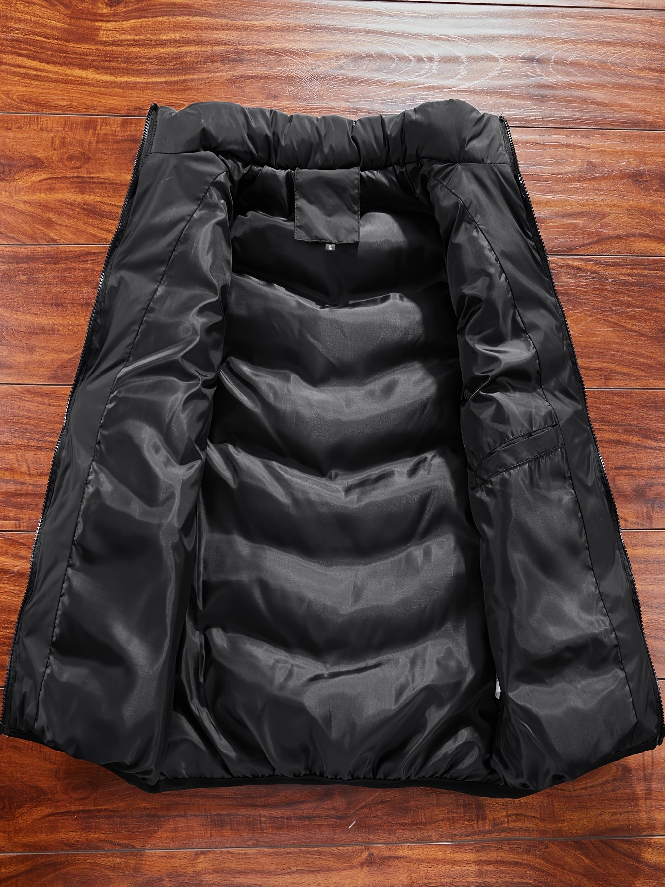 Men's Sleeveless Vest - Warm Zippered Stand Collar