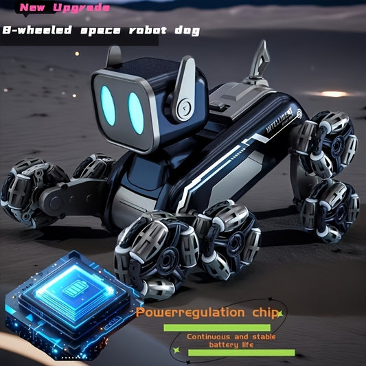 MechaPaw All-Terrain Robot Dog - 8-Wheel Remote Control Mechanical