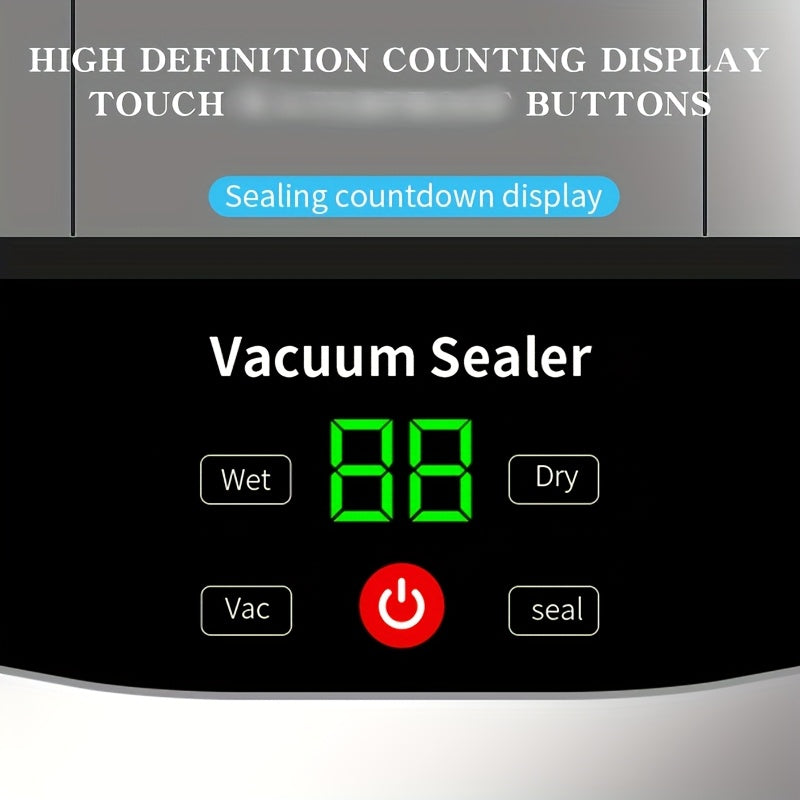 ELFO LARANJA USB Rechargeable Food Vacuum Sealer - 2000mAh Portable