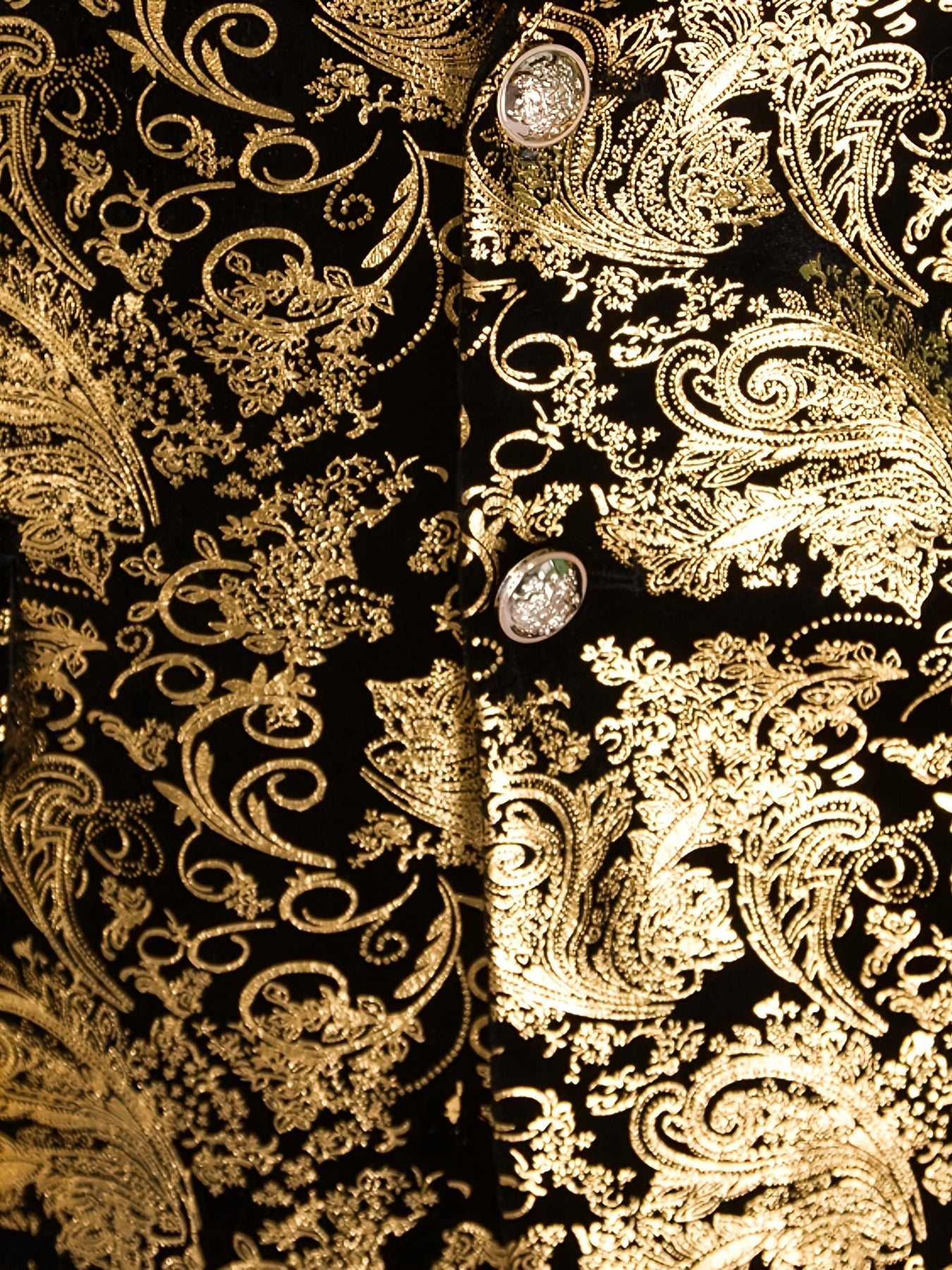 Men's Vintage Paisley Pattern Blazer