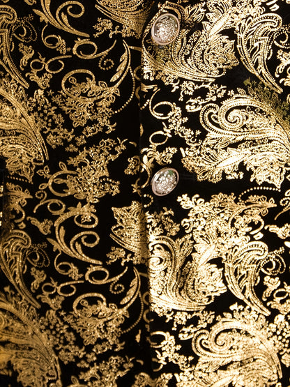 Men's Vintage Paisley Pattern Blazer