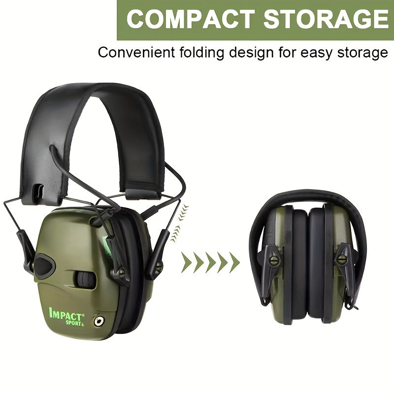 Battery-Powered Noise-Canceling Headphones - Over-Ear Active ANC