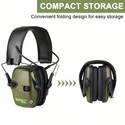 Battery-Powered Noise-Canceling Headphones - Over-Ear Active ANC