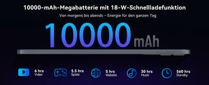 TABWEE T60 Pro Tablet 13.4" Android 15 - 24GB RAM 256GB Gaming