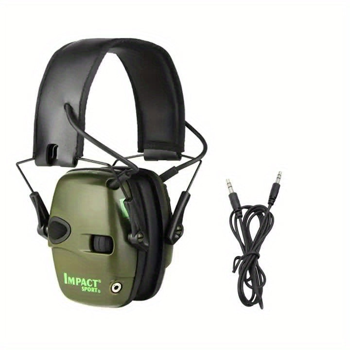 Battery-Powered Noise-Canceling Headphones - Over-Ear Active ANC