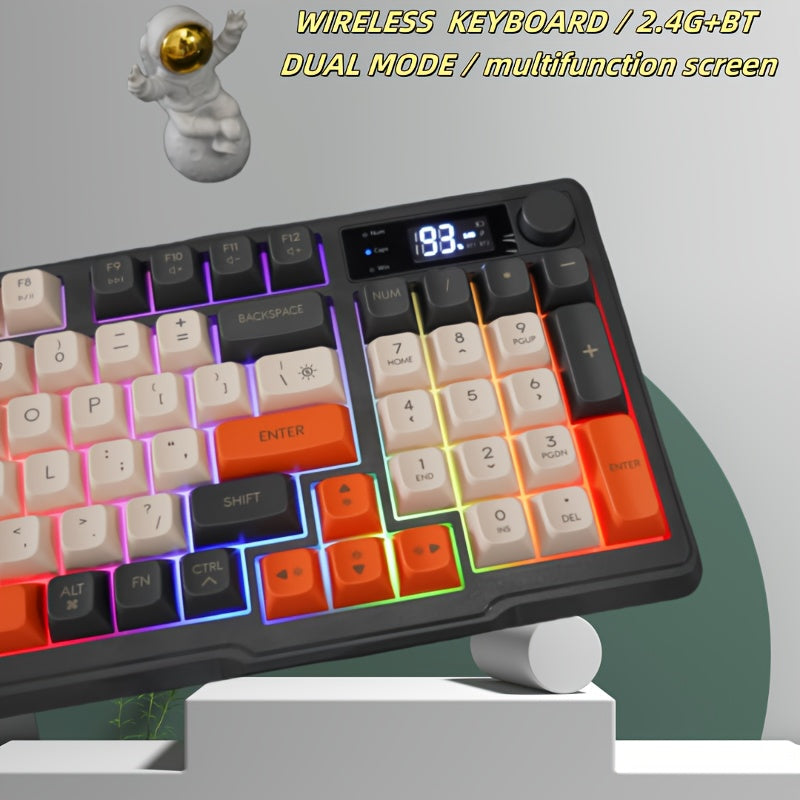 M96 Wireless Keyboard - Dual Mode 5.0/2.4G with RGB Backlit
